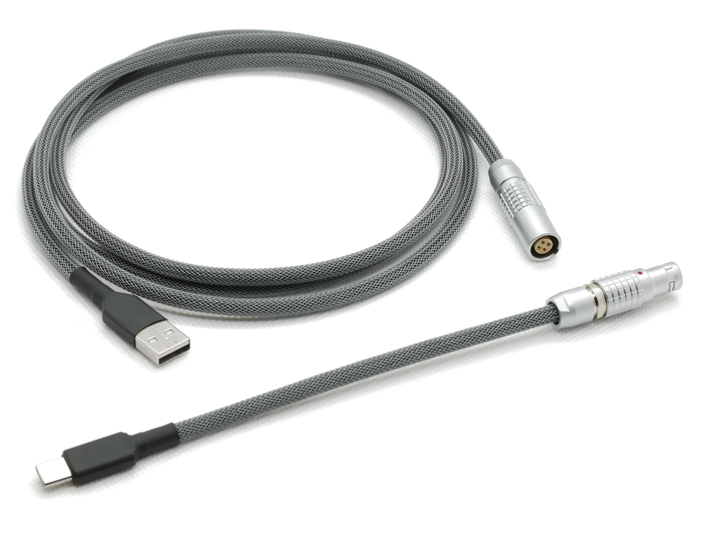 Platinum Gray Lemo Style Cable
