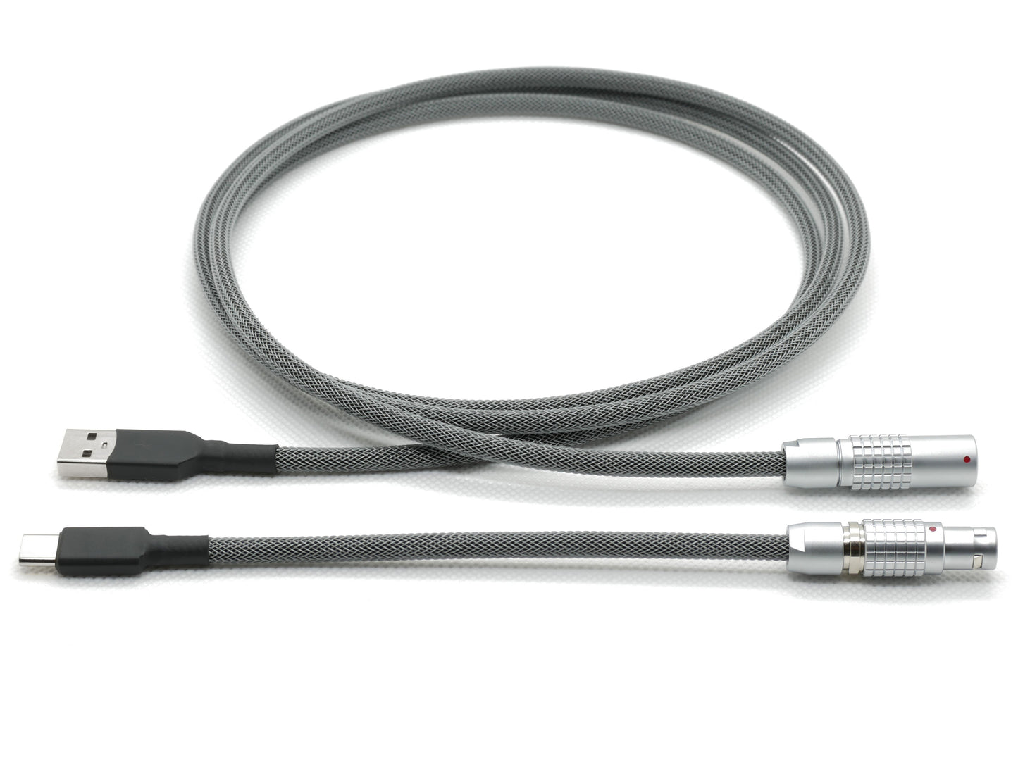 Platinum Gray Lemo Style Cable