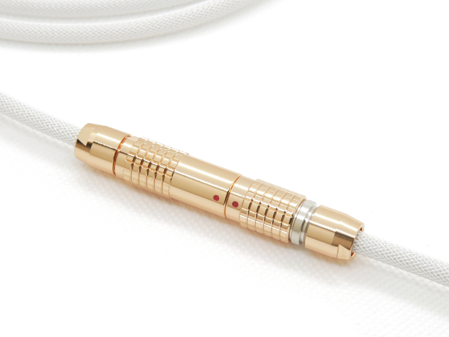 White and Rose Gold Lemo Style Cable