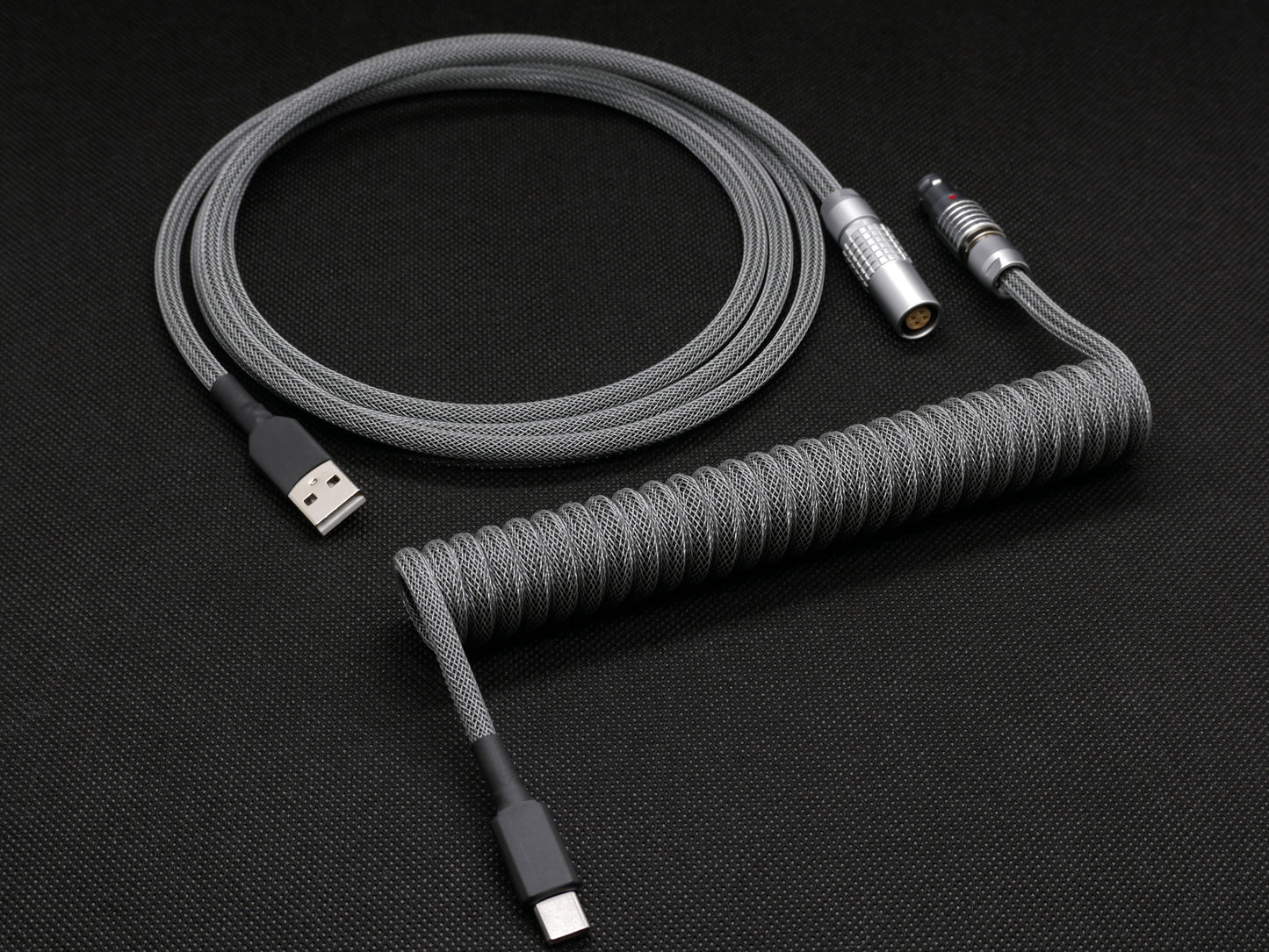 Platinum Gray Lemo Style Cable