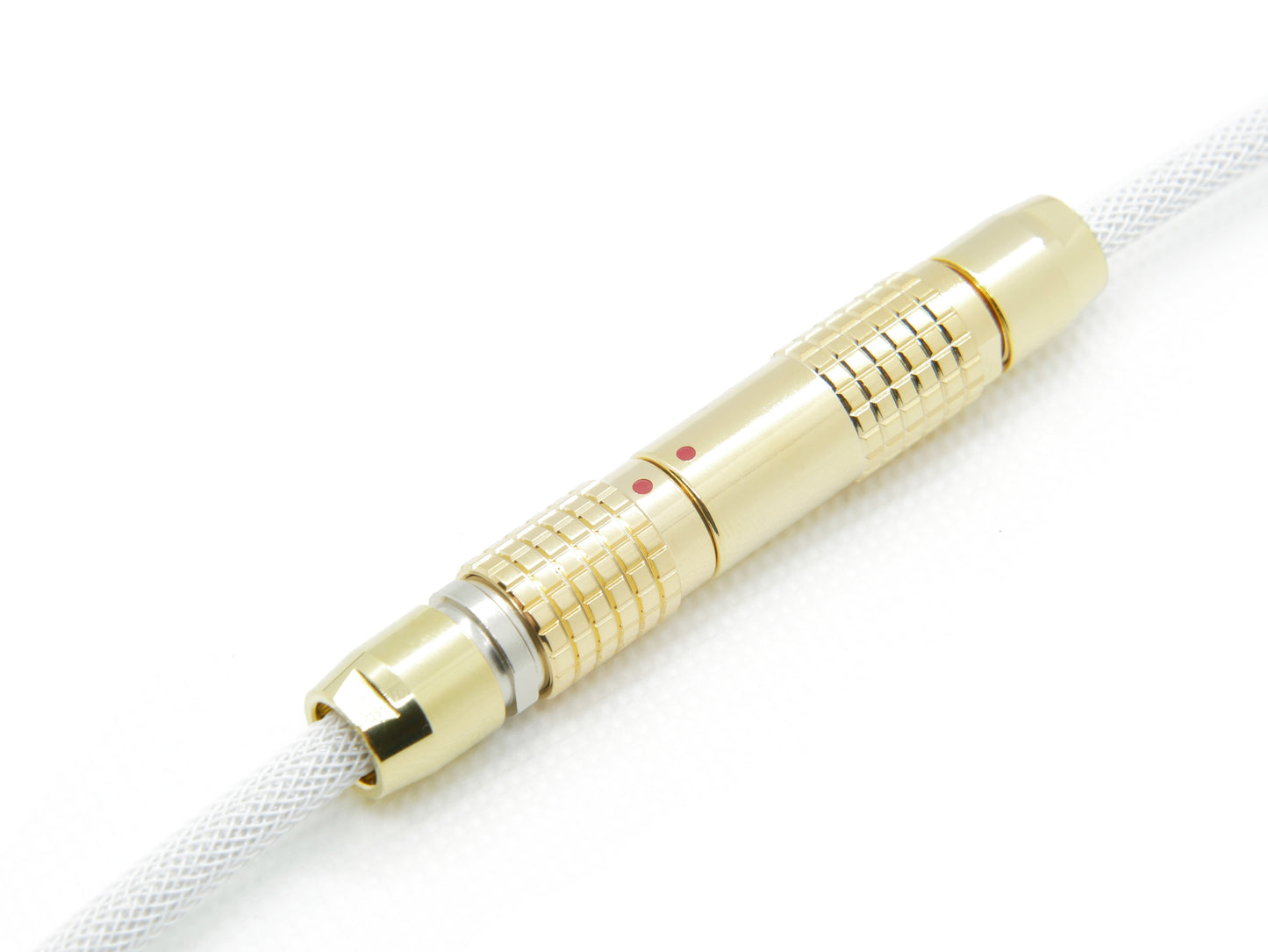 White and Gold Lemo Style Cable