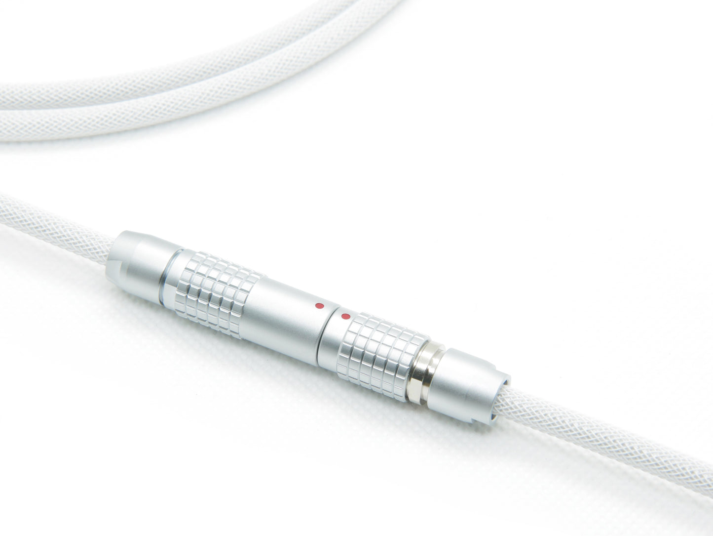 White and Silver Lemo Style Cable