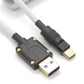 White and Black Lemo Style Cable