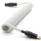 White and Black Lemo Style Cable