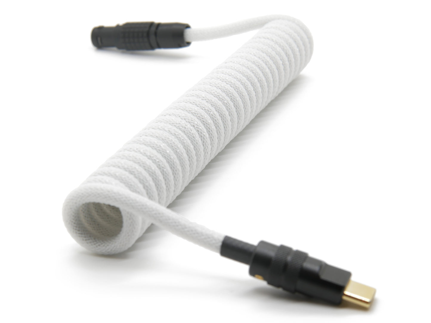 White and Black Lemo Style Cable